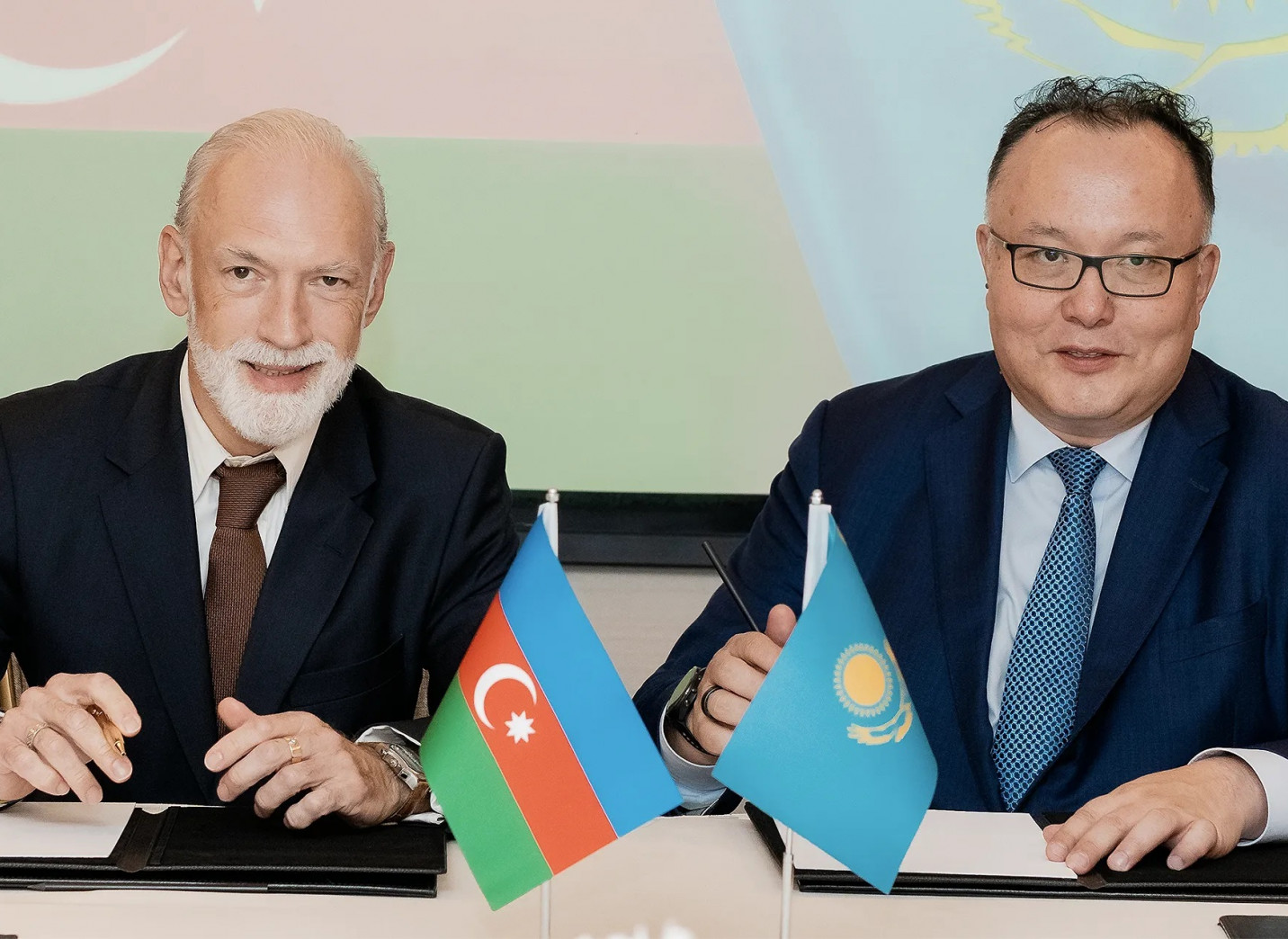 AzerTelecom and Kazakhtelecom signed agreement within Trans-Caspian Fiber Optic Project